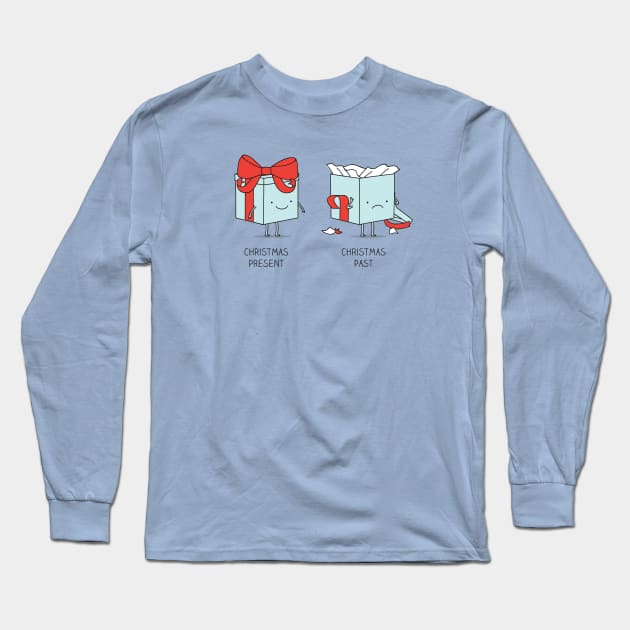 Christmas puns Long Sleeve T-Shirt by milkyprint